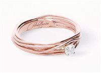 Anillo Rubinia Mujer Filodellavita in Oro Diamante AN102RB-14-BR-0.14